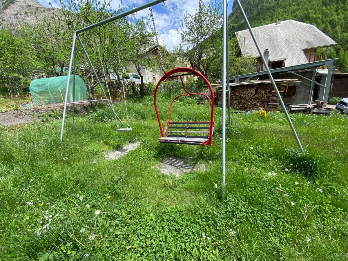 L Alpin Bel Appartement Avec Terrasse Dans Vieille Ferme De Montagne Renovee เลซอร์ ภายนอก รูปภาพ
