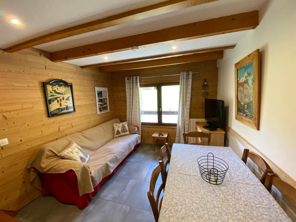 L Alpin Bel Appartement Avec Terrasse Dans Vieille Ferme De Montagne Renovee เลซอร์ ภายนอก รูปภาพ