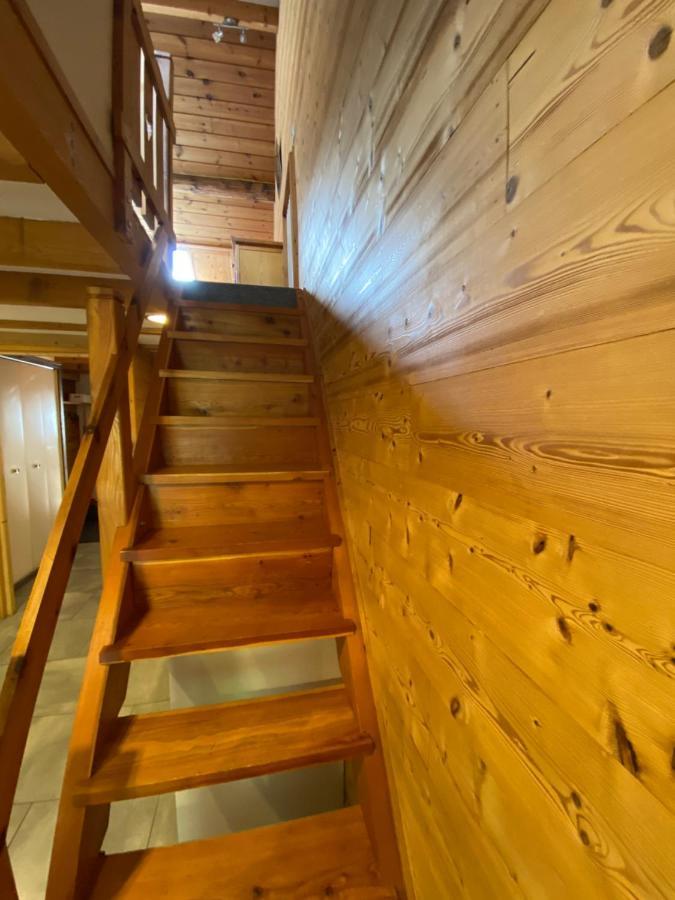 L Alpin Bel Appartement Avec Terrasse Dans Vieille Ferme De Montagne Renovee เลซอร์ ภายนอก รูปภาพ